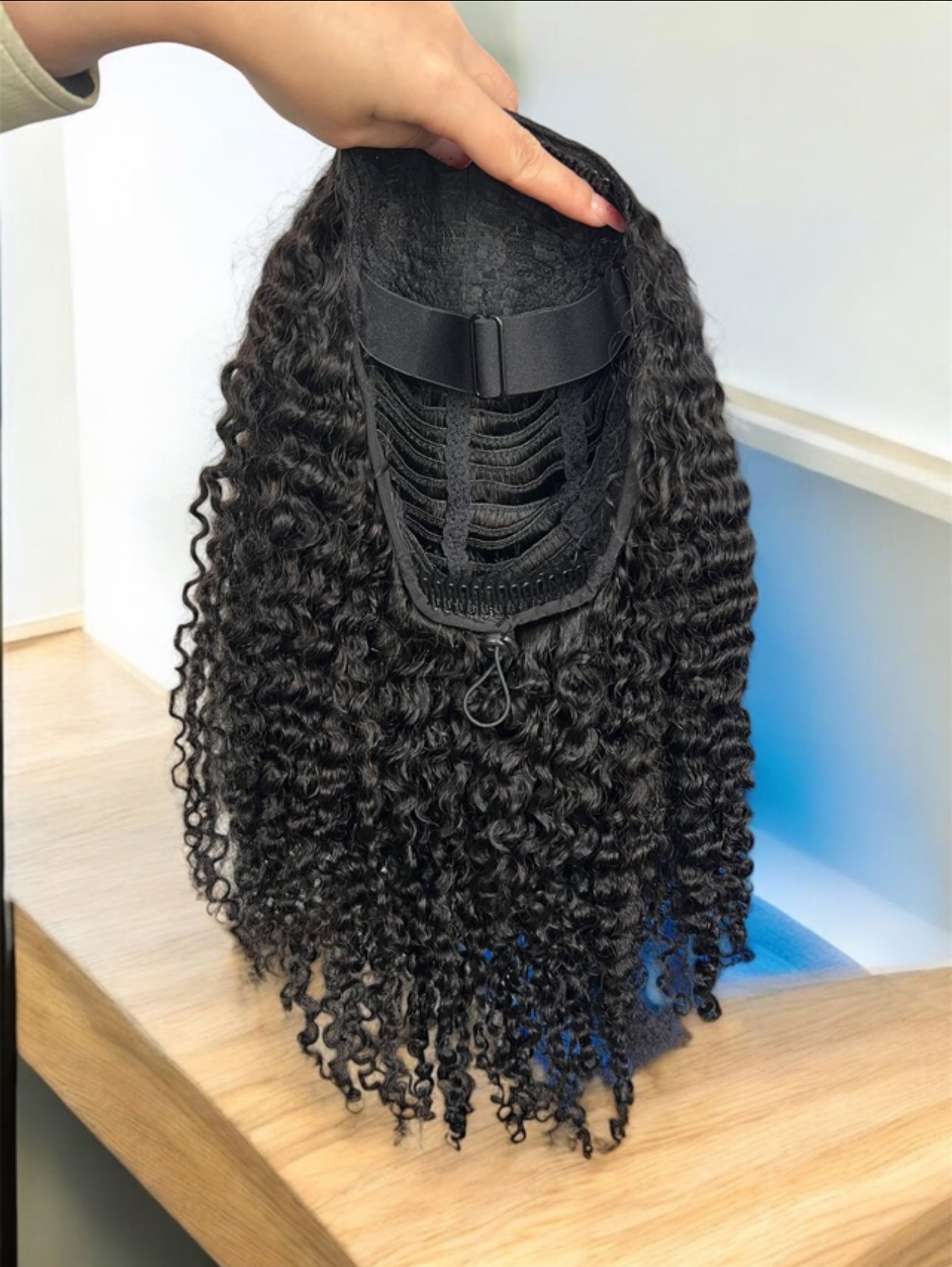 Demi-tête flip over Exotic Kinky Curly