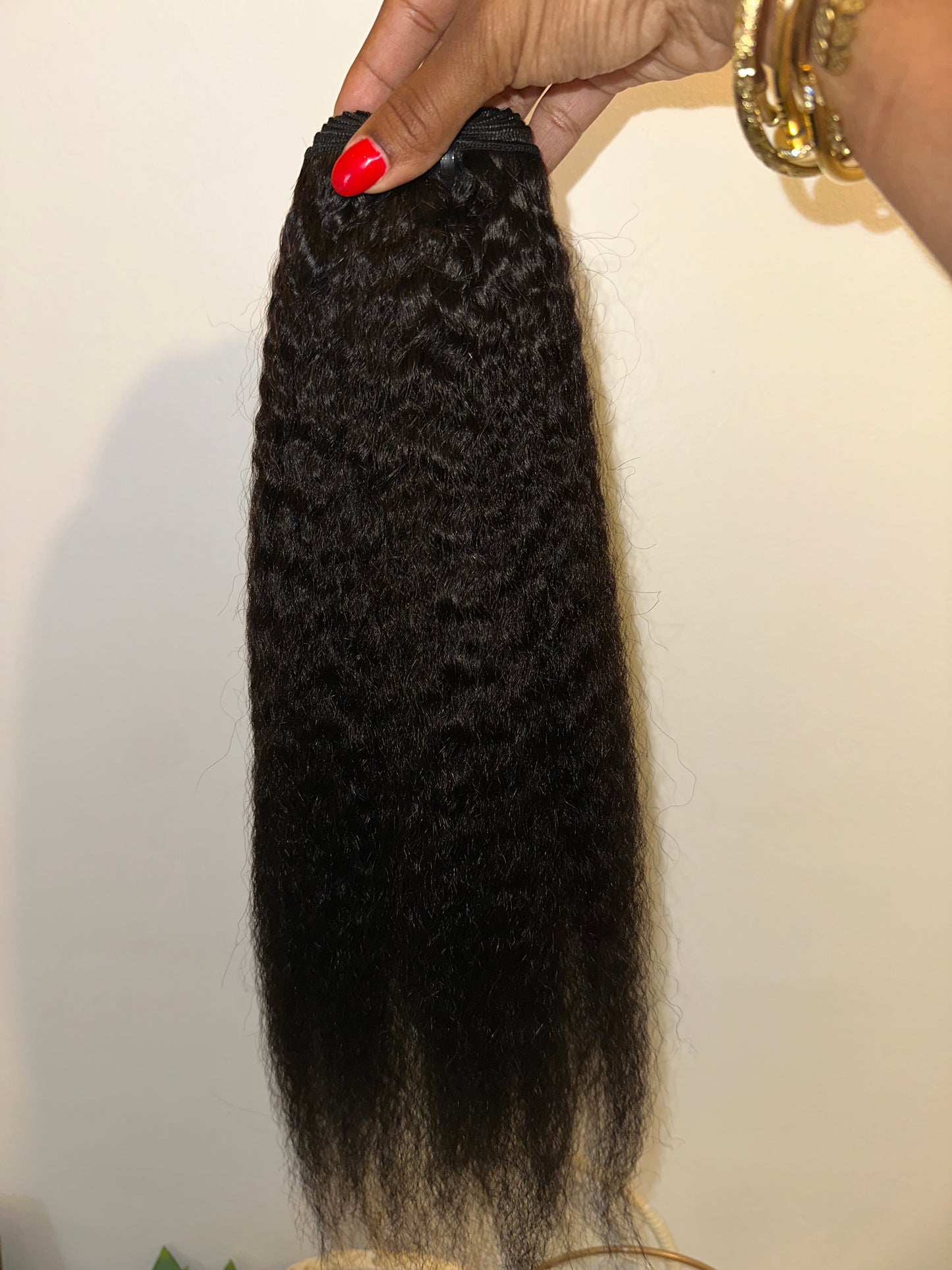 Kinky Straight 11A - cheveux 100% humains