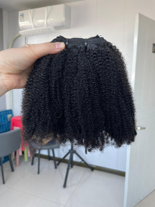 Afro Curl  13A - cheveux 100 % humains ( texture afro naturelle )