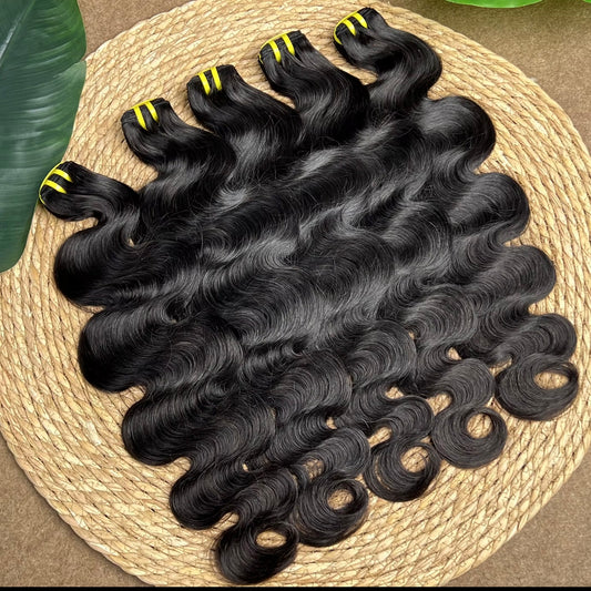 Boby Wave  12A - cheveux 100% humains (texture wavy naturelle)