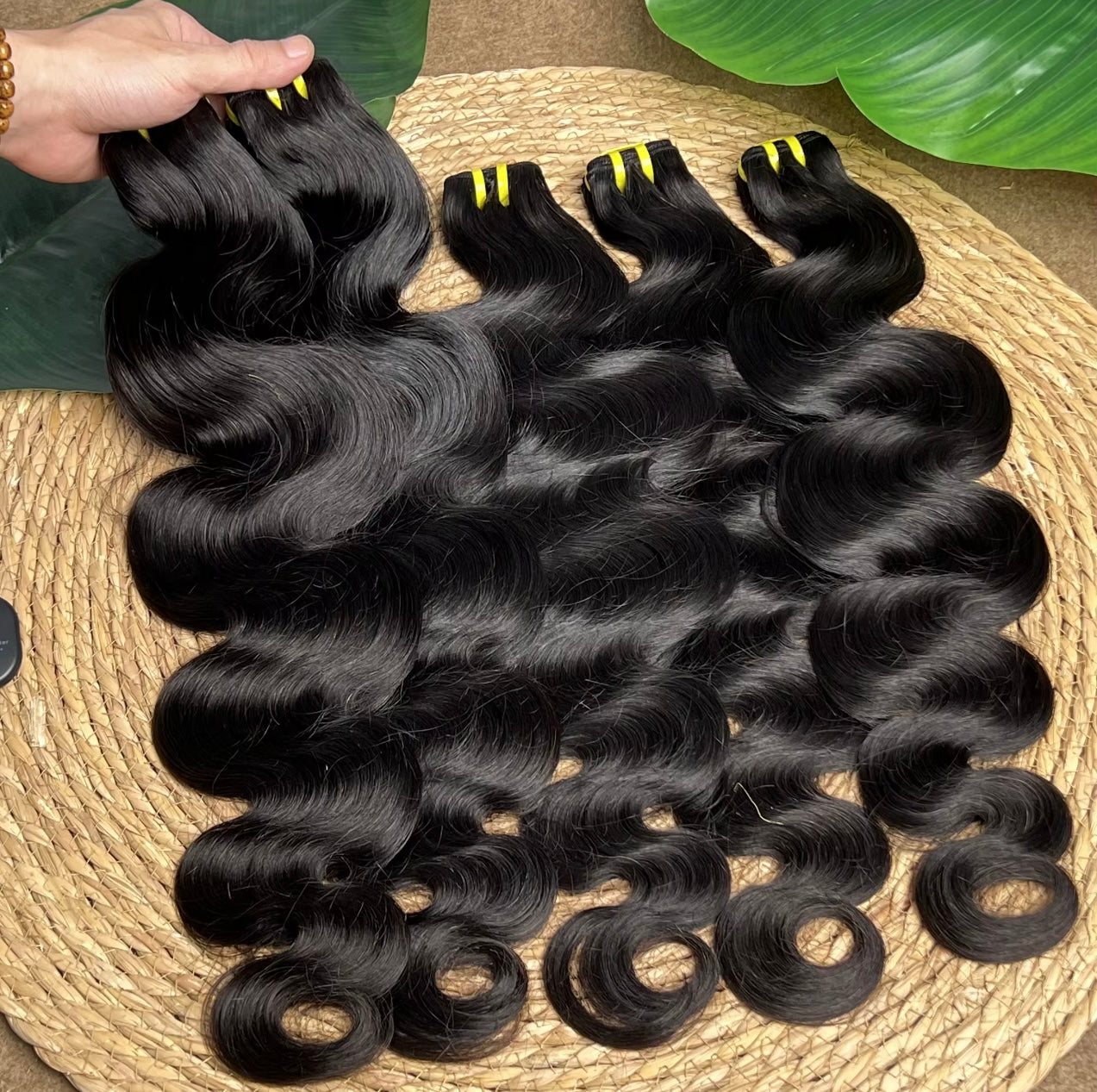 Boby Wave  12A - cheveux 100% humains (texture wavy naturelle)