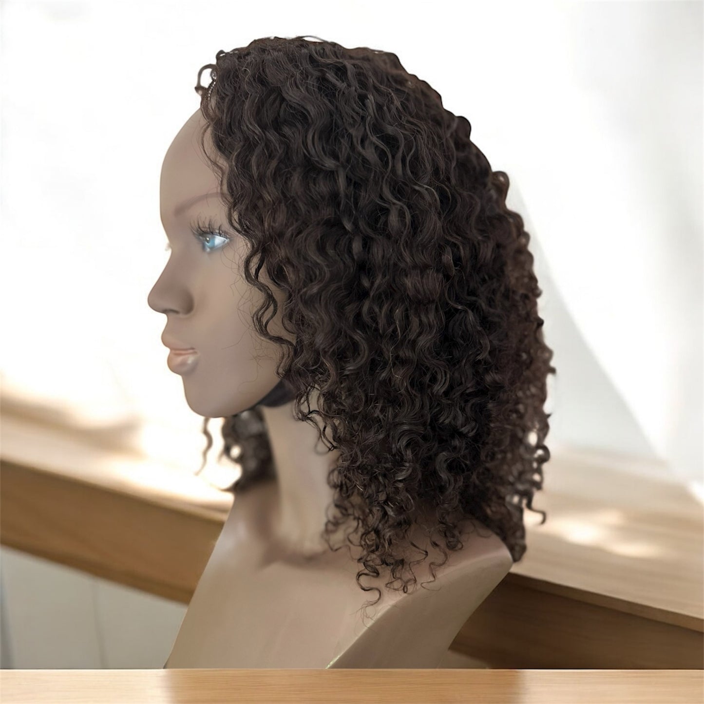 Demi-tête flip over Exotic Kinky Curly