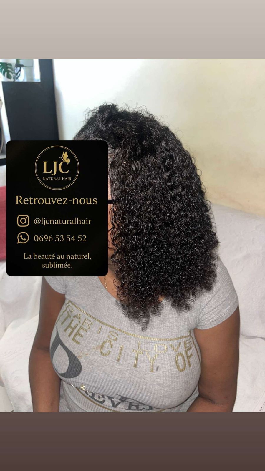 Demi-tête flip over Burmese Curl